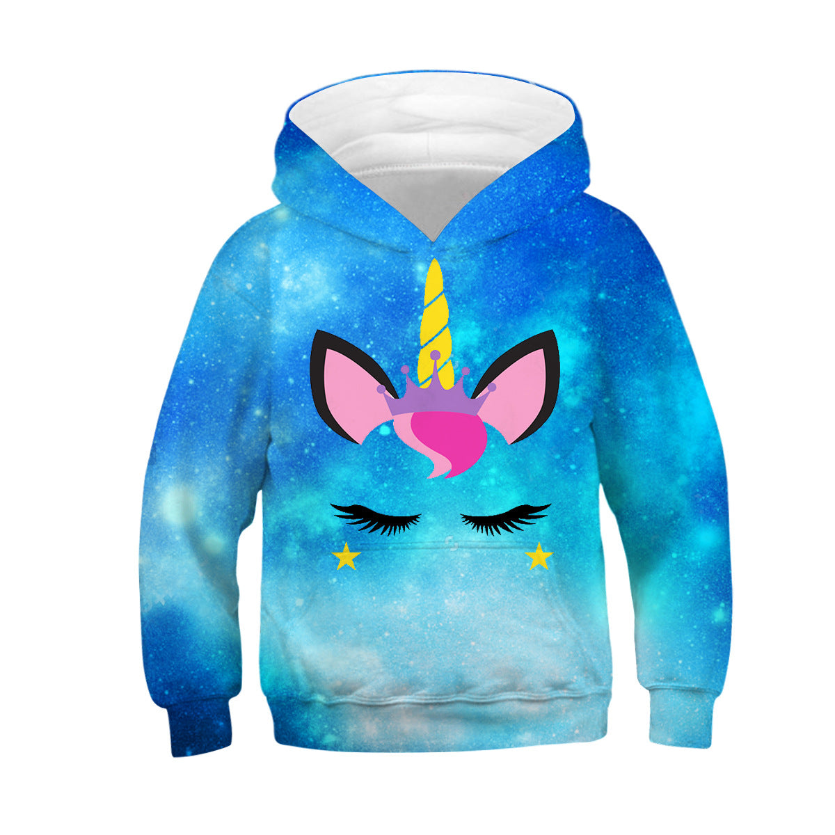 Kid Boy Girl 3D Printed Fashion Long Sleeve Autumn Hoodie