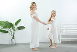 Family Matching Mother-daughter Sexy Beach Holiday Summer Dress