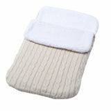 Baby Fleece Sleeping Thickened Knit Warm Wool Trolley Pajamas