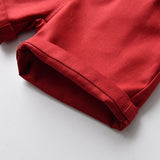 Kid Baby Boys Summer Short Sleeve Floral Casual 3 Pcs Sets