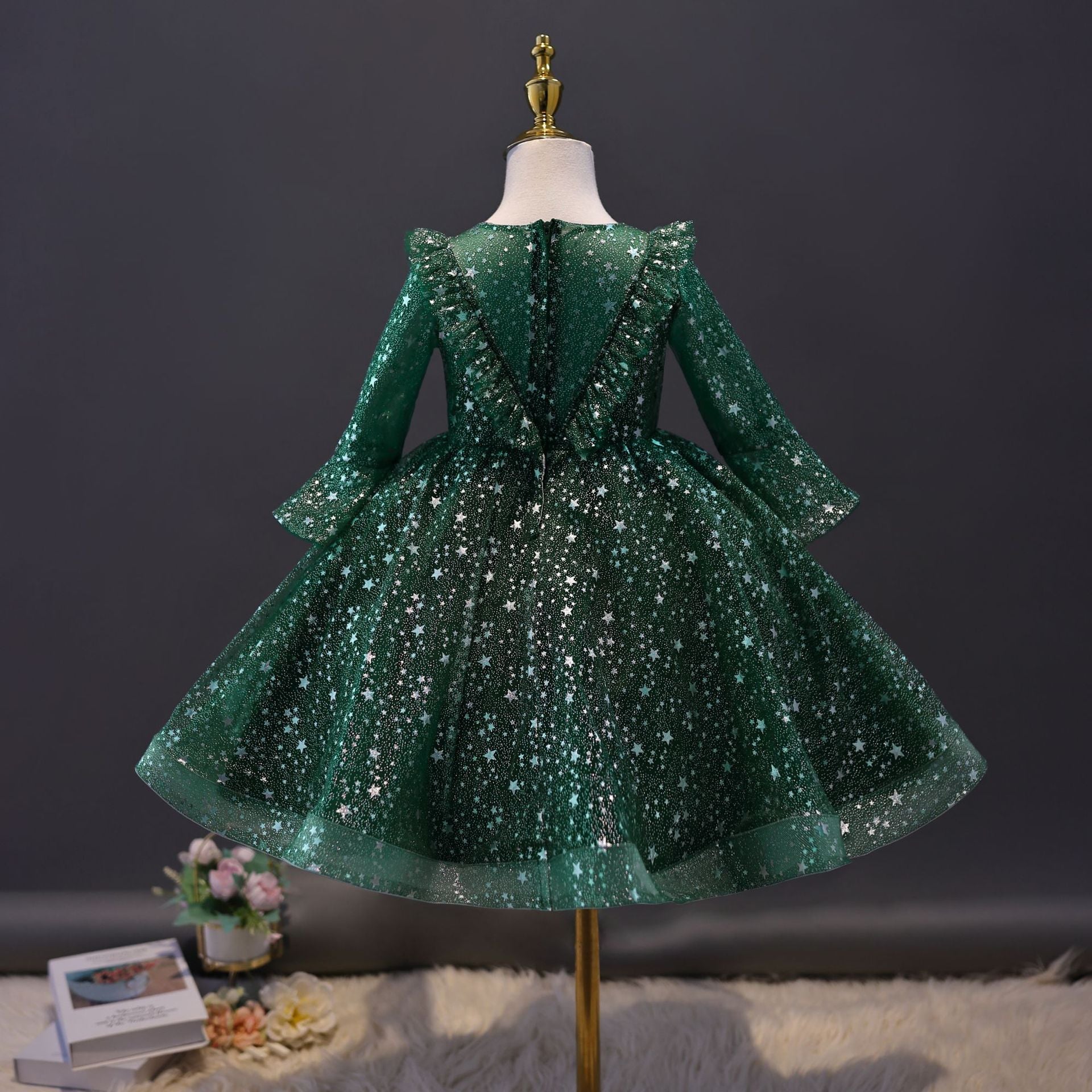 Kid Girl Princess Performance Gauze Dresses