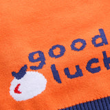 Kid Baby Boys Cardigan Tiger Open Button Lettered Sweaters