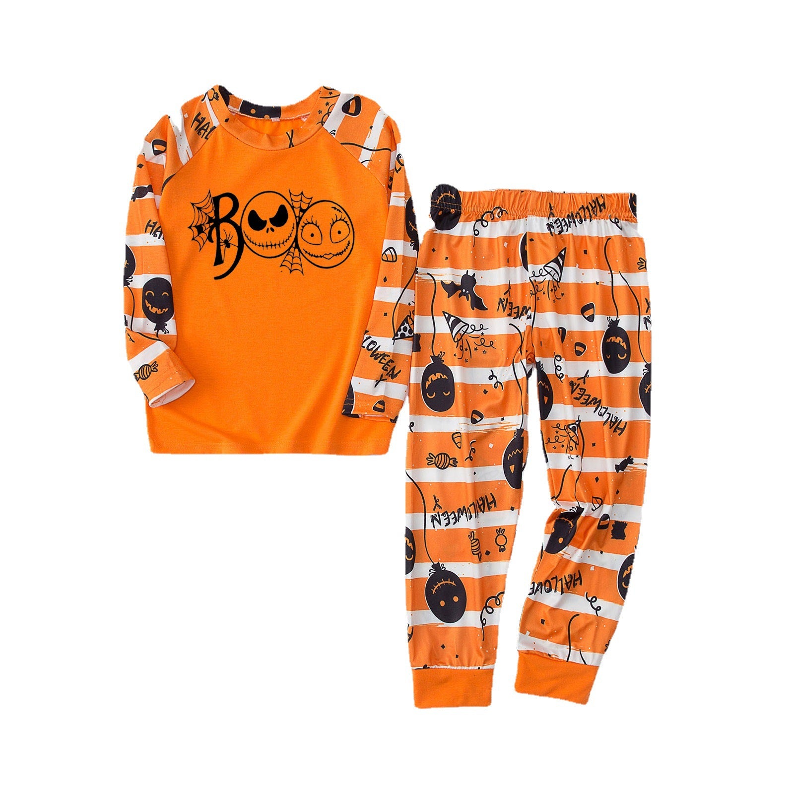 Family Matching Halloween Print Set Parent-child Pajamas