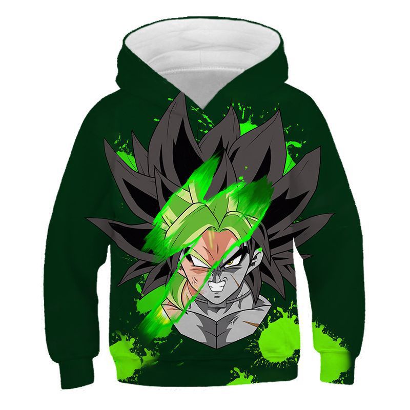 Super Kid Boy Dragon Ball Long Sleeve Hoodie