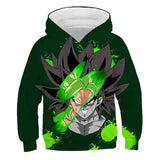 Super Kid Boy Dragon Ball Long Sleeve Hoodie