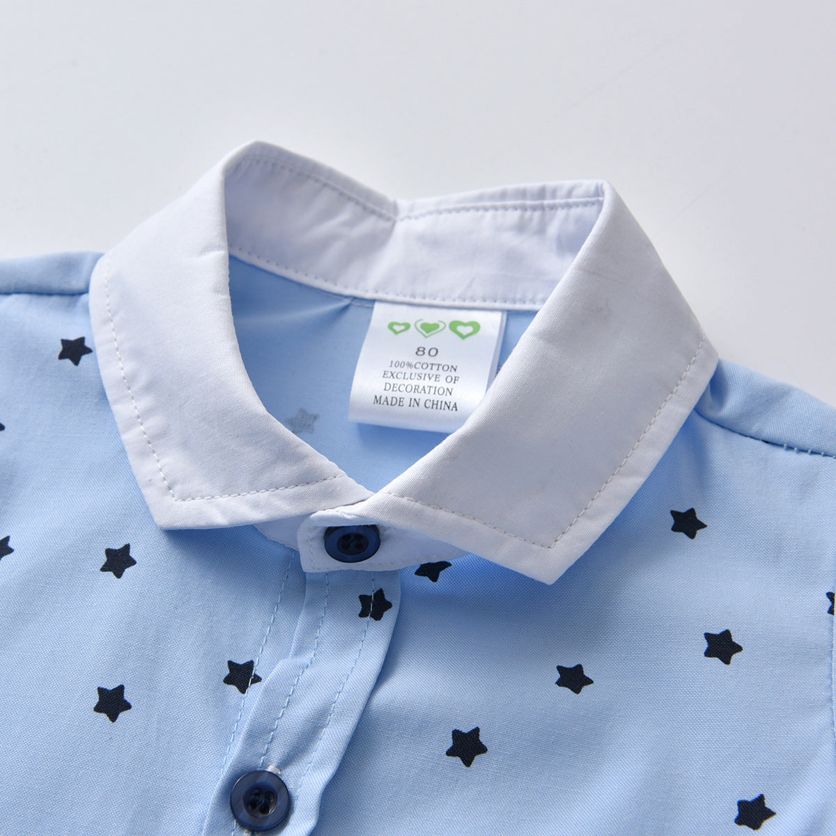 Baby Boy Suit Long Sleeve Halter Overalls 4 Pcs Sets