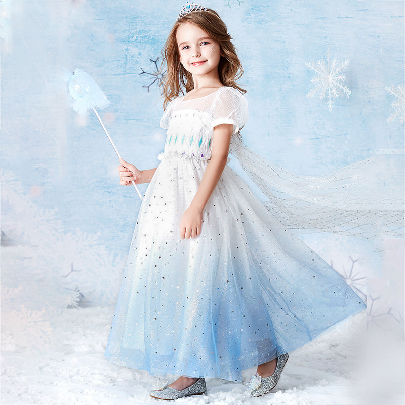 Kid Baby Girl Princess Summer New Frozen Aisha Pompous Dresses