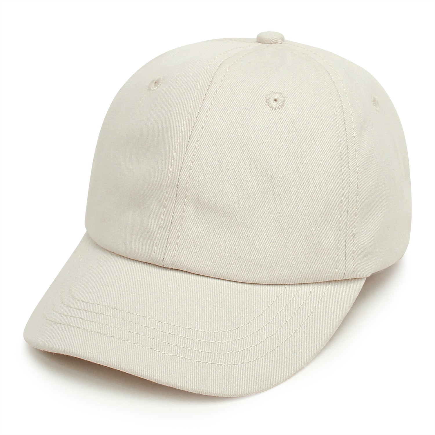 Spring Summer Kid Baby Baseball Cap Solid Color Cotton Casual Adjustable Sun Hat