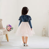 Kid Baby Girl Puffy Western Style Dress
