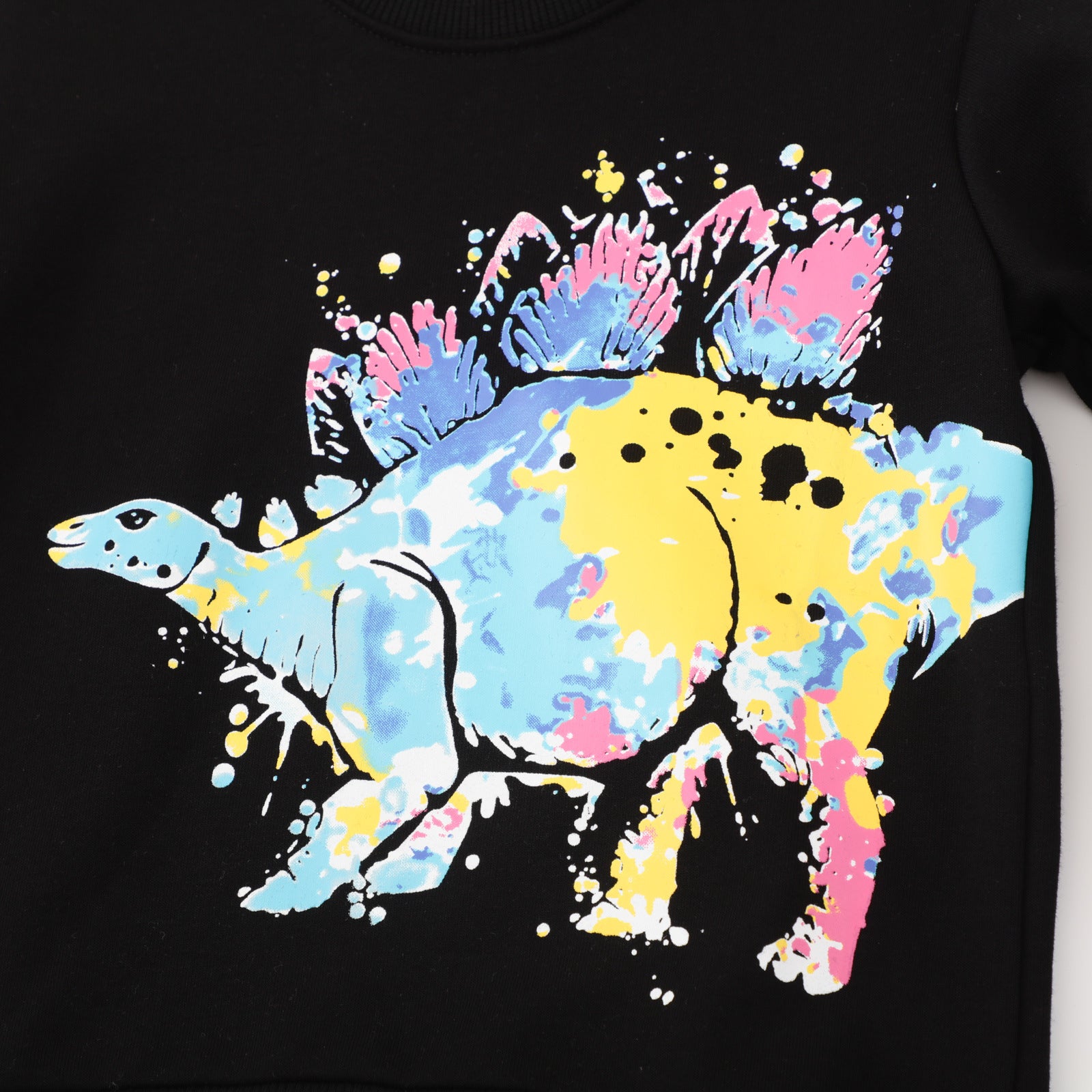 Kid Baby Boys Autumn Round Nec Thick Wool Circle Shirts