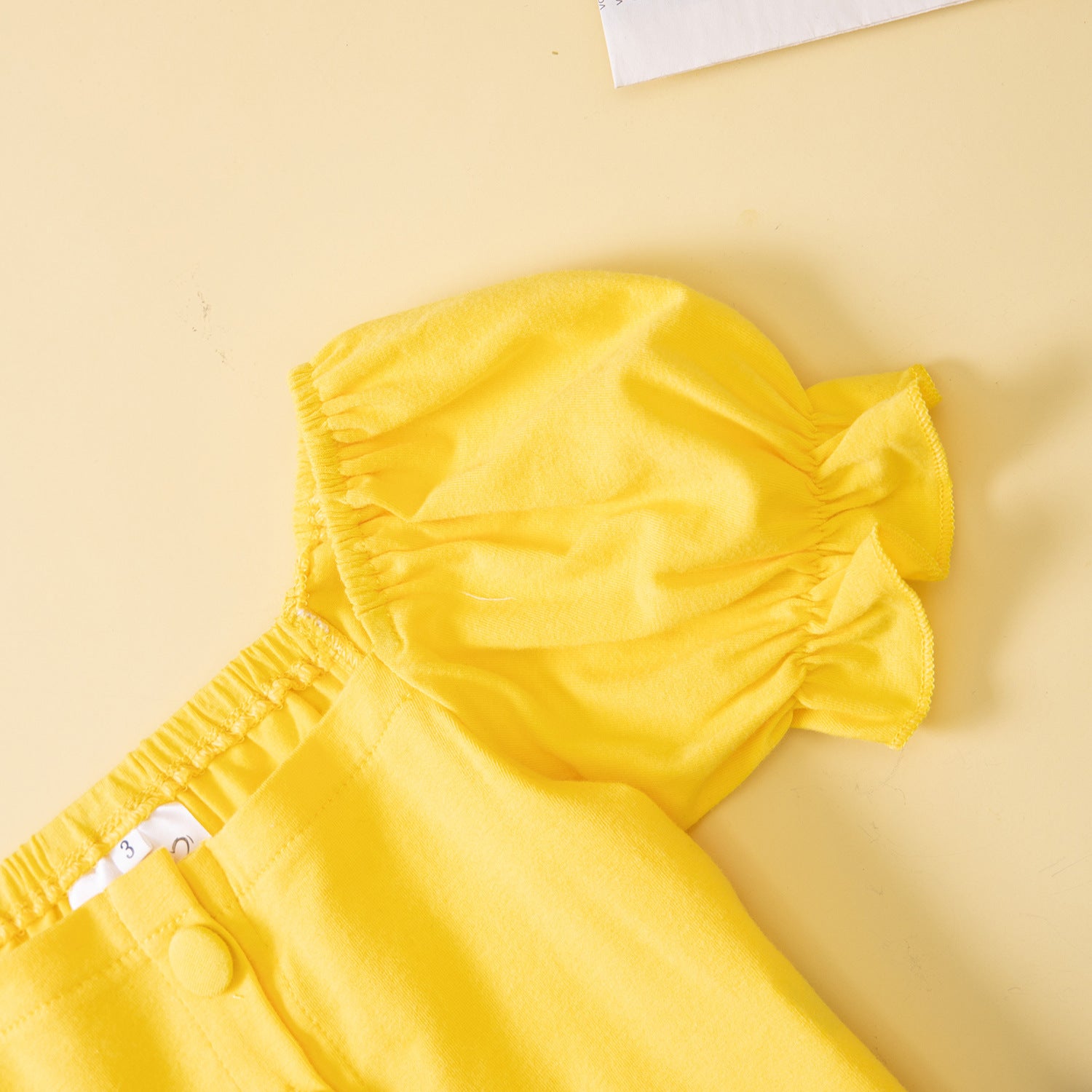 Kid Baby Girl Luxury Printed Solid Jeans 2 Pcs Set