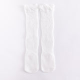 Baby Girls Cute Knee Bows Cotton Breathable Soft Non-slip Long Socks