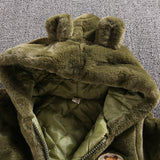 Kid Baby Boy Girl Autumn Winter Wool Warm Coats