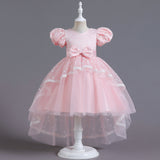 Kid Girl Tuxedo Flower Princess Lace Dress