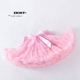 Kid Baby Girl Gauze Princess Autumn Winter Skirt
