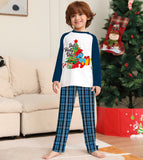 Family Matching Christmas Letter Parent-child Printed Housewear Pajamas