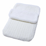 Baby Fleece Sleeping Thickened Knit Warm Wool Trolley Pajamas