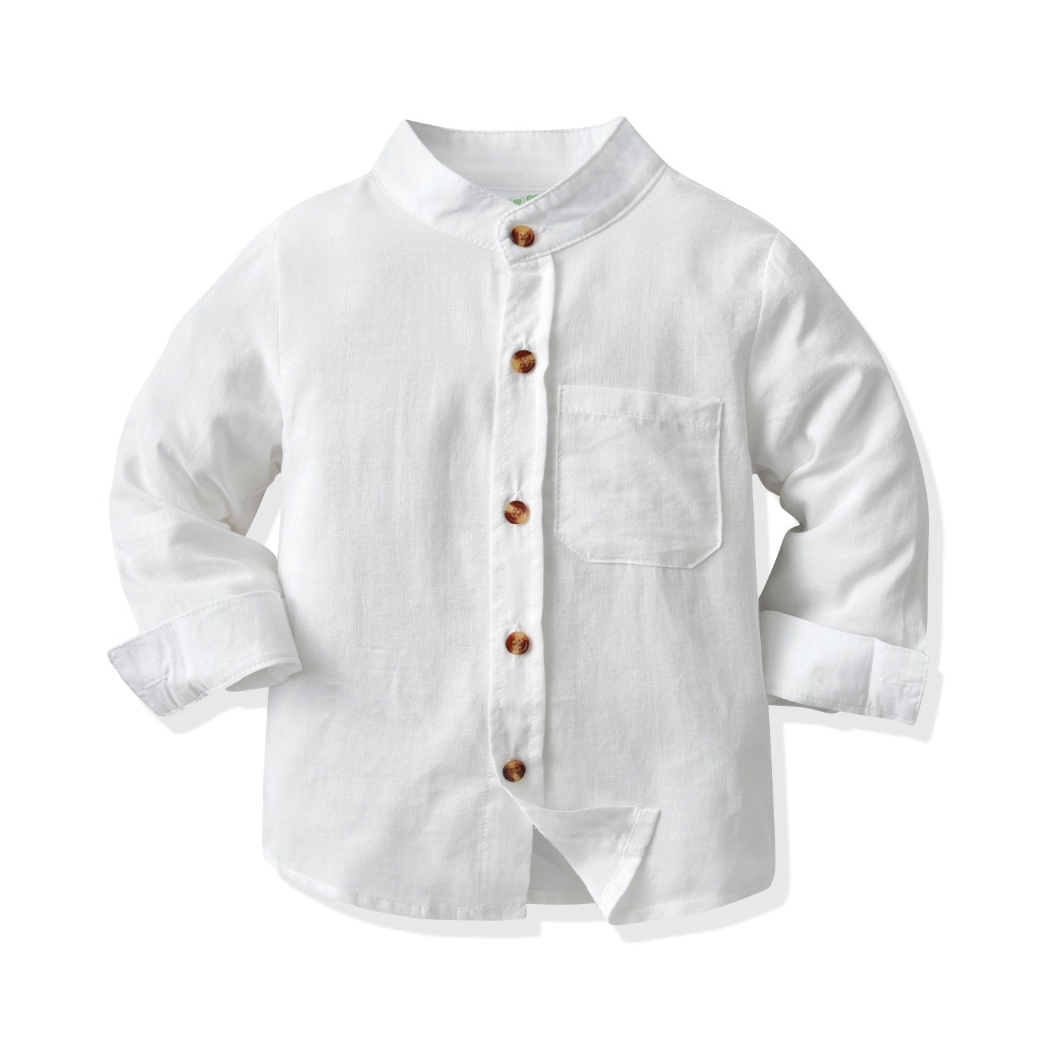 Kid Baby Boy Suit Long-sleeved White Striped Gentleman Formal 2 Pcs Sets