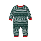 Family Matching Christmas Printed Pattern Parent-child Pajamas
