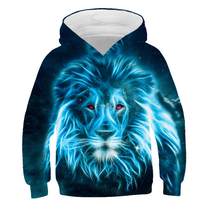 Children Kid 3D Printed Animal Hoodie