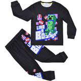 Kid Boy Home Set Long Sleeve Pajamas