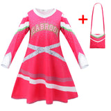 Kid Girl  Halloween Cheerleader Addison Fancy Zombie Cheer Cam Dress