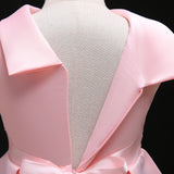 Kid Girl Fashion Lapel Stars Sequin Princess Dresses