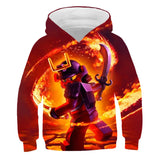 Children Kid 3D Cartoon Print Casual Pullover Hoodie