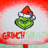 Kid Girls Long-sleeved Christmas Thief Green Sulley Grinch Dresses