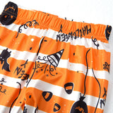 Family Matching Parent-child Halloween Home Wear Pajamas