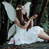 Kid Girl Garland Imitation Lotus Foam Flower Tour Photo Celebration Headwears