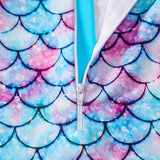 Kid Girls Swimsuit One-piece Sunscreen Beach Mermaid Swimwear