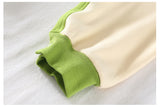 Baby Girl One-piece Autumn Winter Frothed Cartoon Pajamas