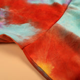Family Matching Mother-daughter Tie Dye Holiday Beach Dresses