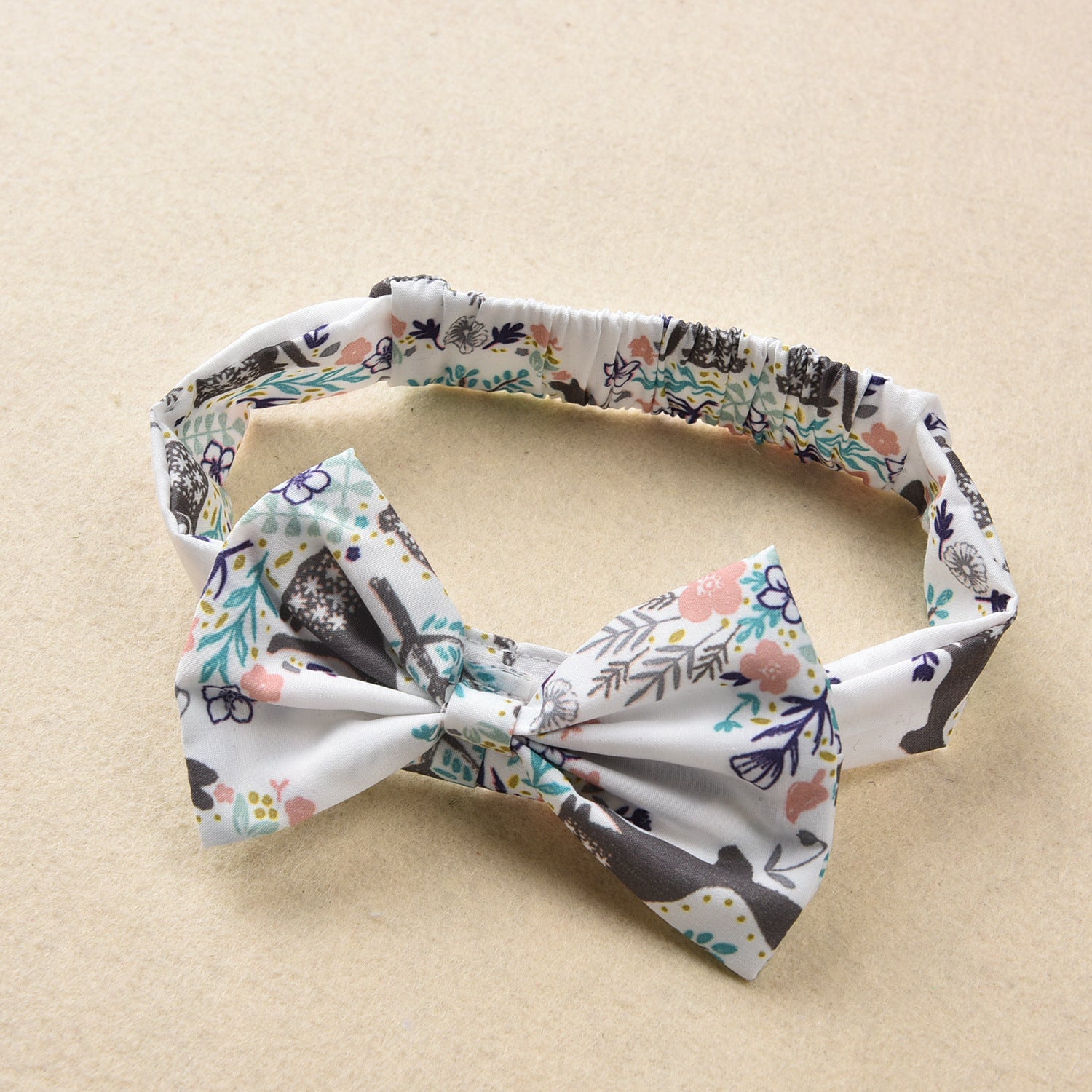 Baby Easter White Rabbit Printed Shorts 3 Pcs Set