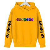 Kids Girl Boy Among US Peripheral Printed Hoodie