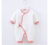 Baby Autumn Winter Warm Butterfly Nascent Cotton Rompers