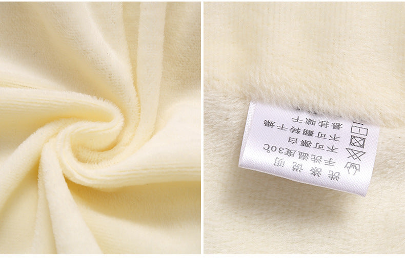 Kid Padded Down Winter Reflective Washless Cotton Lamb Fleece Coat