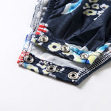 Family Matching Parent-child Flower Print Lace Stitching Dress