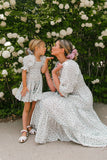 Family Matching Lovely Spring Summer Holiday Casual Dress