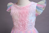 Kid Girls New Princess Long Summer Piano Performance Dresses