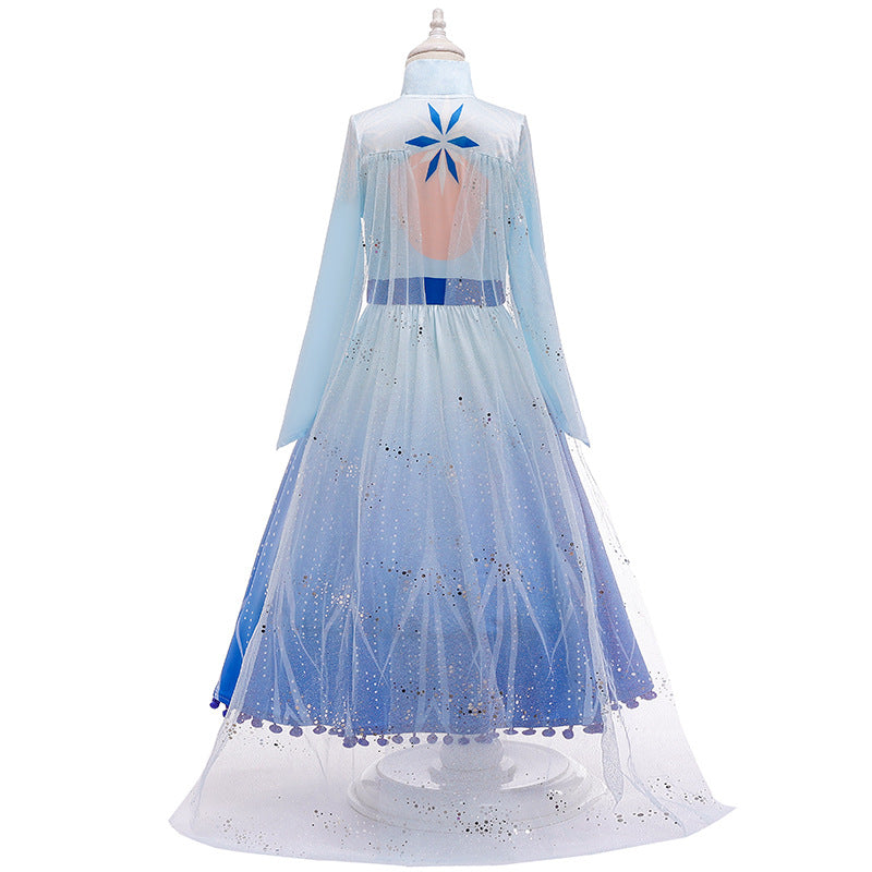 Kid Girl Scout Frozen Princess Elsa Dress