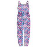Kid Baby Girl Jumpsuit Long Suspenders Loose Pants