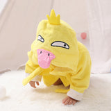 Baby Robe Cartoon Sleepwear Bath Towels Soft Bathrobe Pajamas