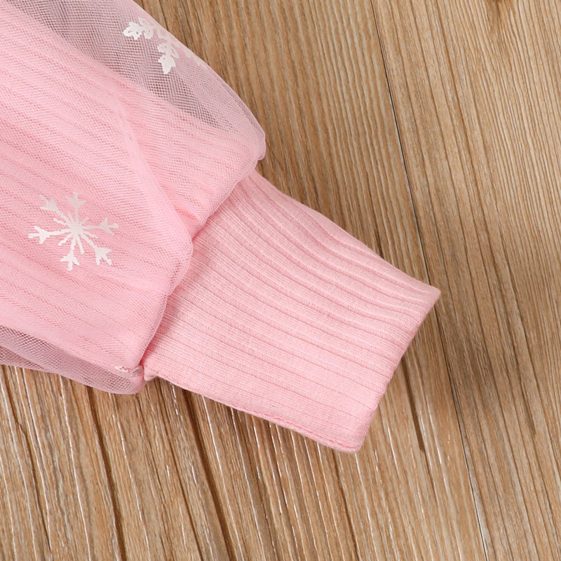 Kid Baby Girl New Long Sleeved Aisha Princess Frozzed Fall Dresses