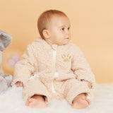 New Autumn and Winter Baby Romper Trendy Bear Design Long-sleeve Jumpsuit