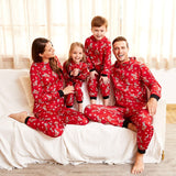 Reindeer Christmas Family Matching Pajama for Dad Mom Kid Family Look