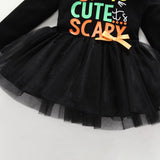 New Spring Autumn Baby Girl Long-Sleeve Halloween 2 Pcs Set