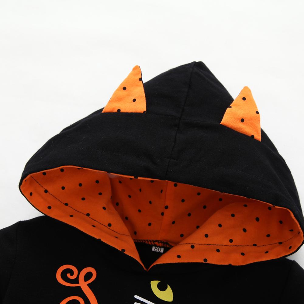 New Spring Autumn Baby Girl Long-Sleeve Halloween 2 Pcs Set