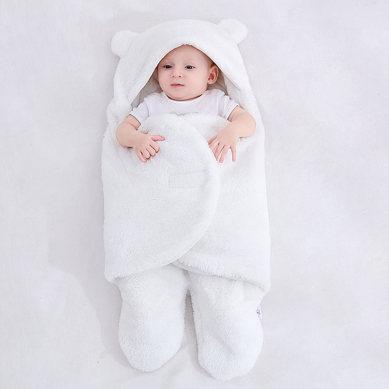 Baby Winter Thicken Sleeping Pajamas Romper Outwear